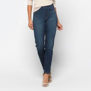 Liverpool Fae Pull-On Straight Jeans